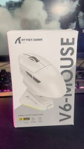 Attack Shark V6 Wireless Gaming Mouse